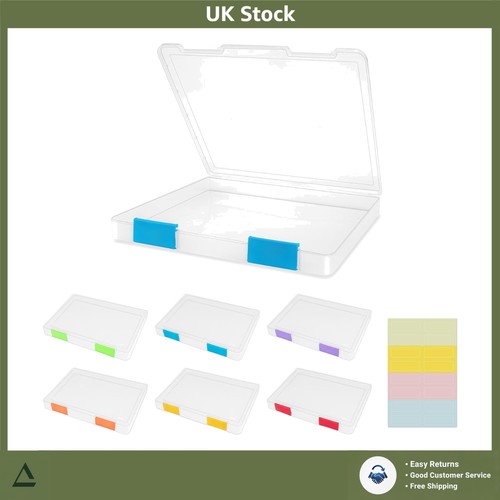 Clear file storage boxes - clear,