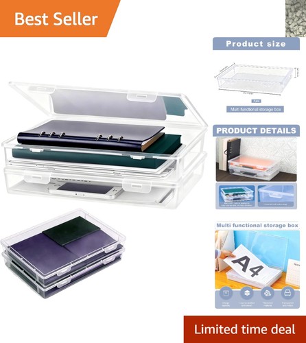 Clear storage boxes - clear,