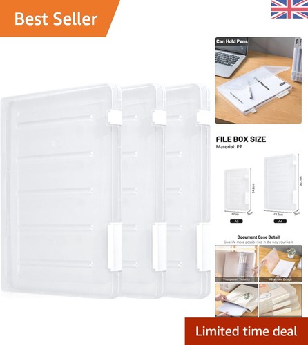 Transparent document boxes - transparent,
