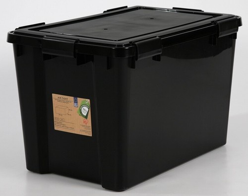 Airtight black plastic damp - plastic,