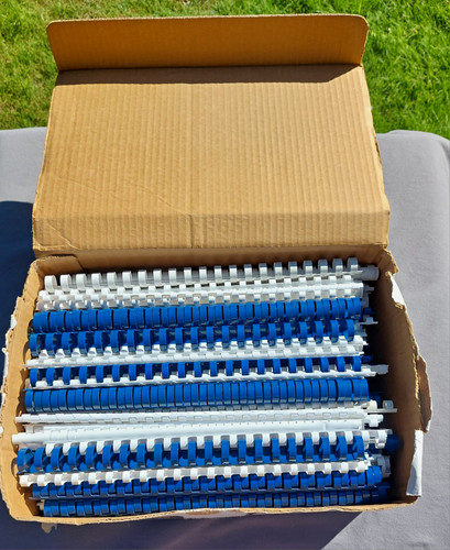 Box plastic binding - of,