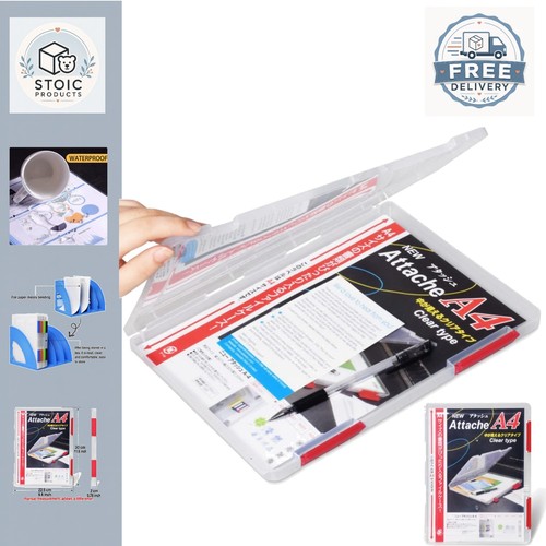 Paper holder clear plastic - clear,