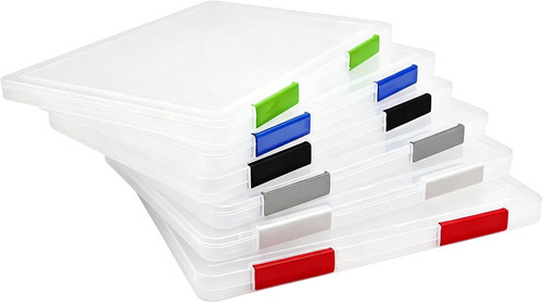 6pcs portable file box - portable,