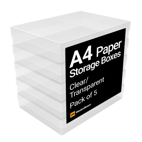 Westonboxes plastic craft - a4,