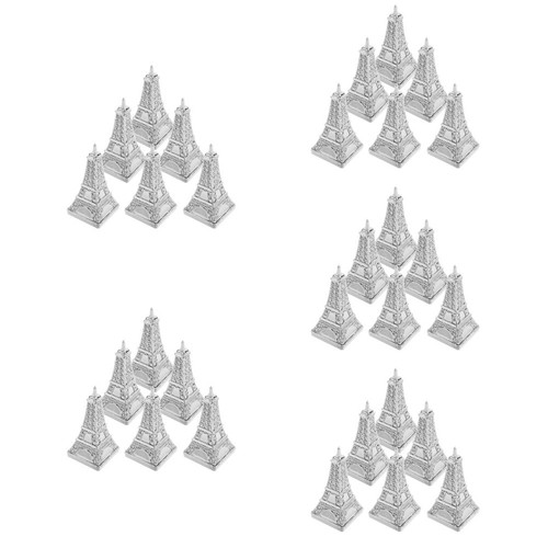 Silver plastic candy favor - plastic,