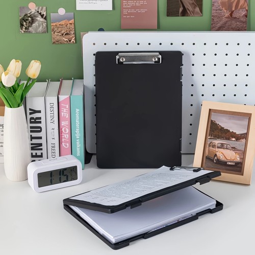 Clipboard with storage case - with,