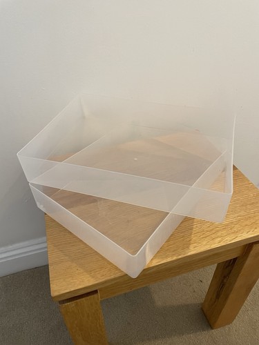 Clear transparent boxes - 2,