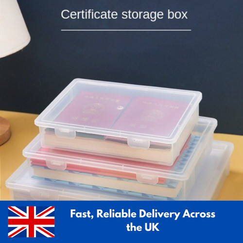 Clear document organizer - clear,