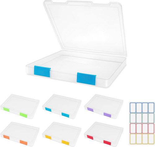 Pcs file box clear - 6,